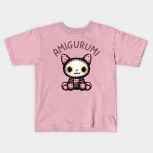 Amigurumi Cat Kids T-Shirt